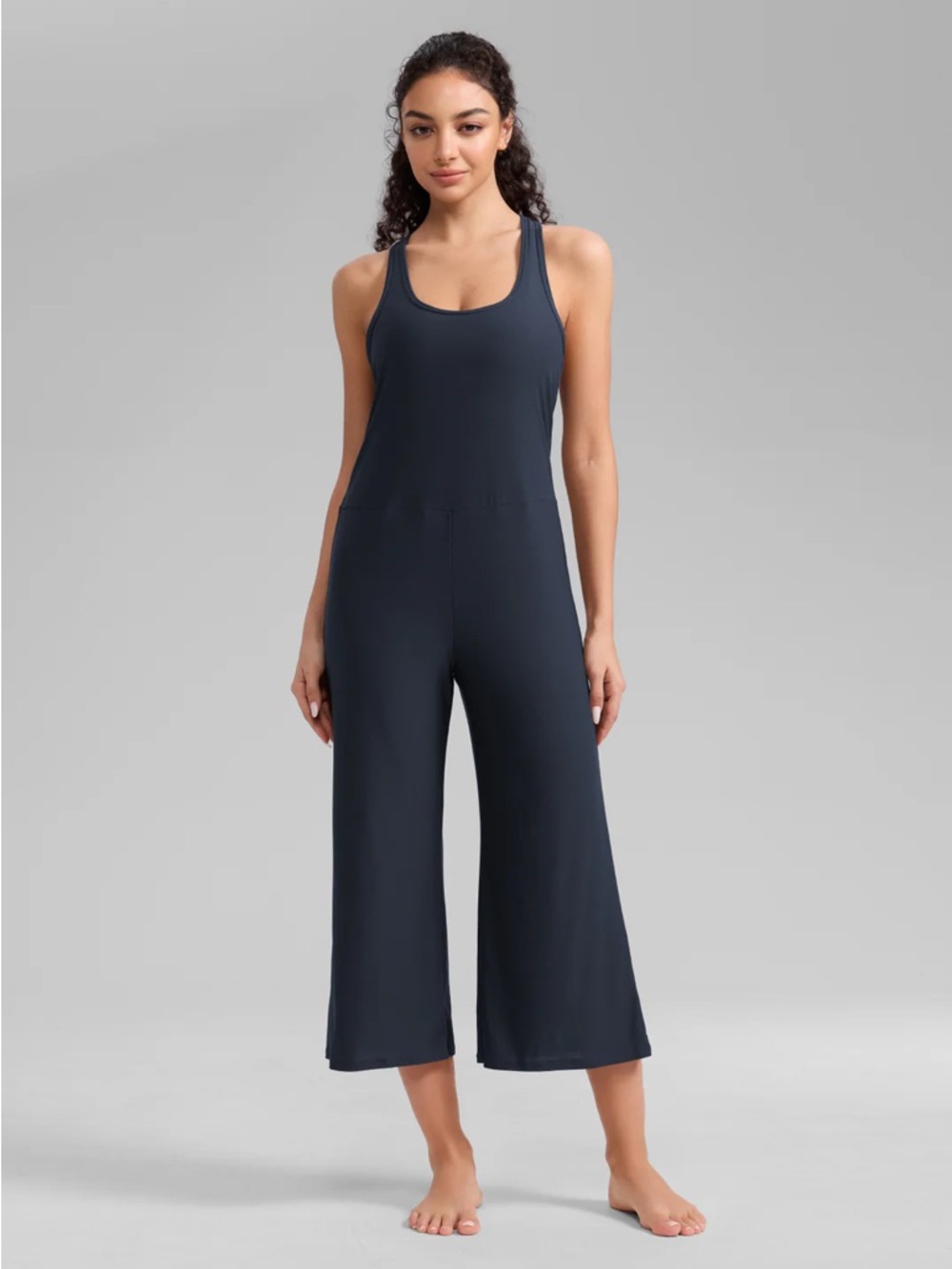 Cloudweight Racerback Wide Leg Jumpsuit